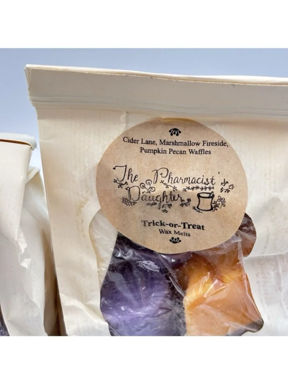 The Pharmacist’s Daughter Vendor Wax Melt Shapes 3 Bags Halloween Scents Cat